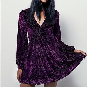 Free People Velvet Dress
